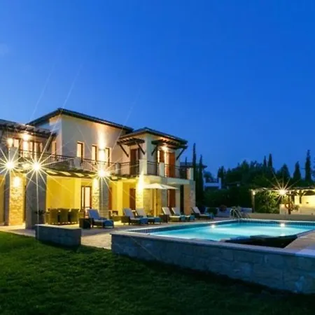 “your Luxury 5 Star With Majestic Golf Course Views″ - Galinios Villa *
